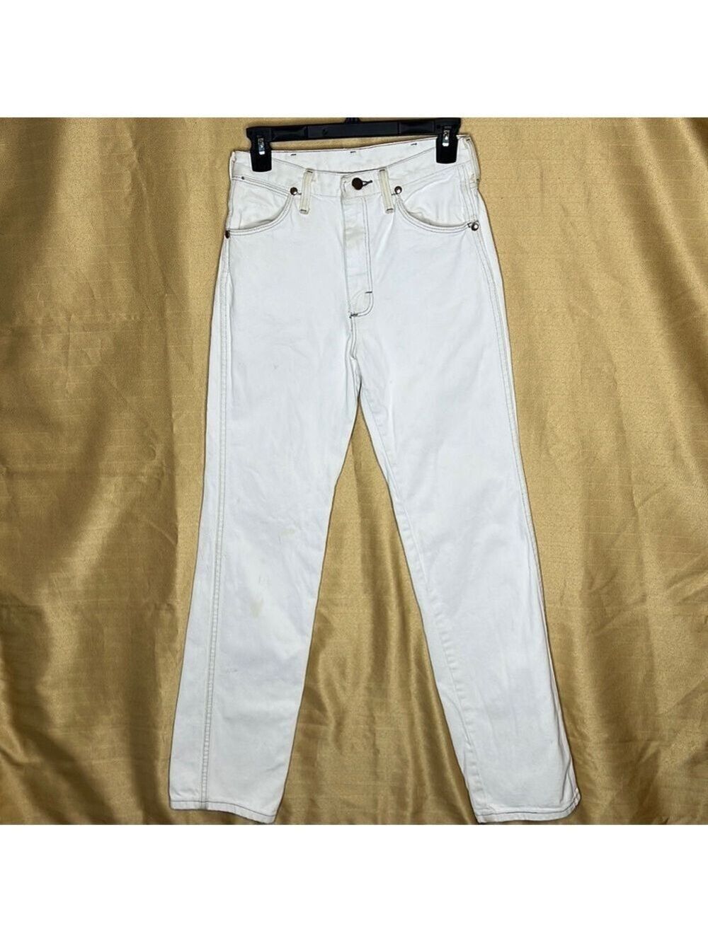 Vintage Wranglers Slim Fit High Rise White Jeans Size 26